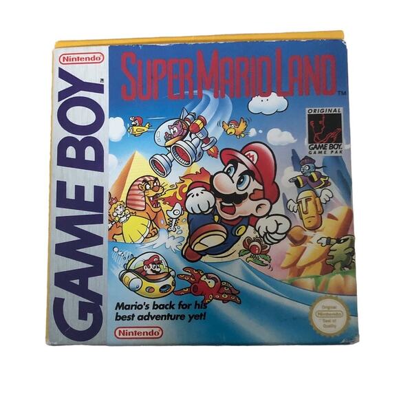 Nintendo GameBoy Super Mario Land VTG Classic Game - Picture 4 of 4